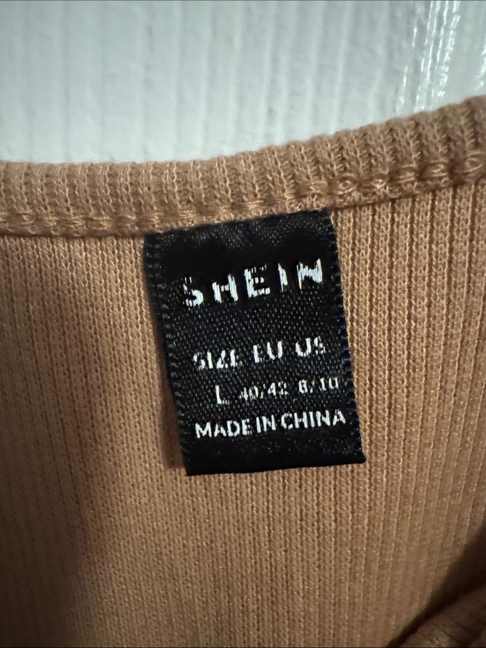 Women Tan Sun Graphic Ribbed Cami Tank Top - Picture 2 of 5